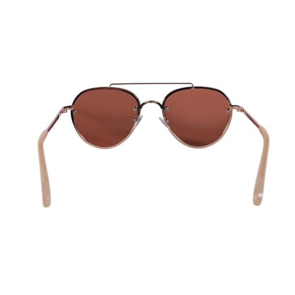 Fossil Rimless Aviator Women\'s Sunglasses - Rose Gold  - NWT main image 8